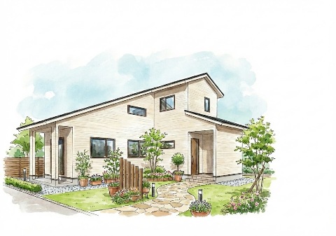 猫と暮らす、畑のあるやさしい家時間